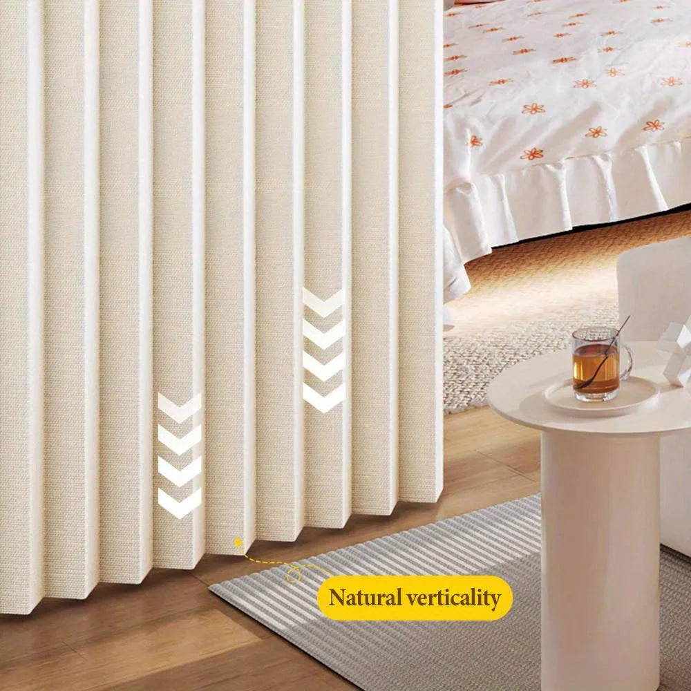 Privacy Partition Panel for Closet, Doorway and Office Corner Space Decor