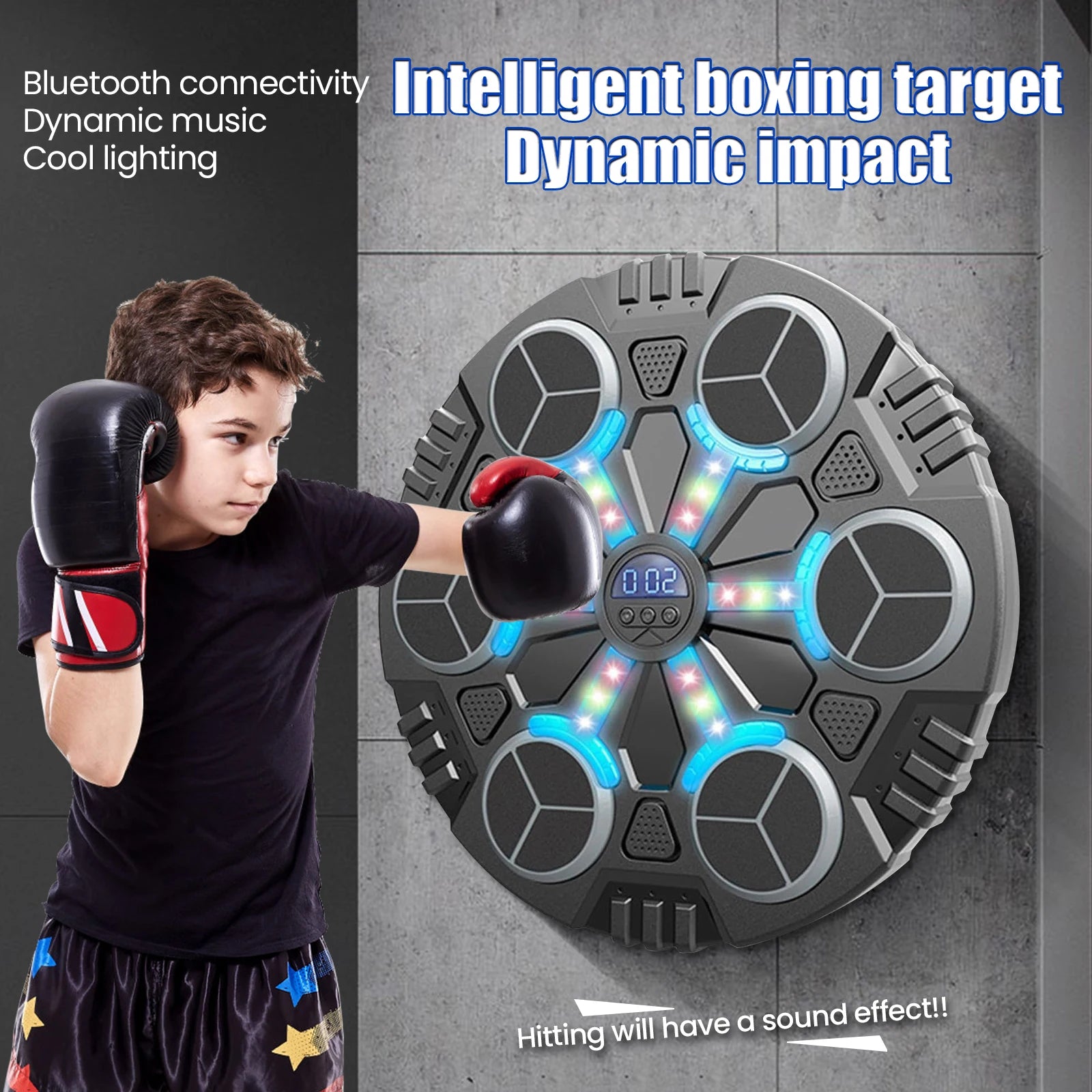 Kids Smart Bluetooth Music Boxing Trainer