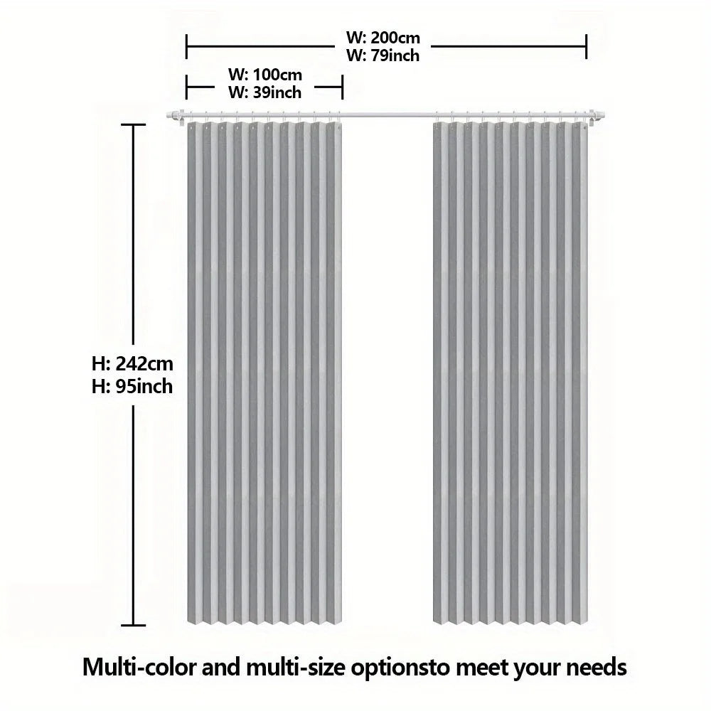 Privacy Partition Panel for Closet, Doorway and Office Corner Space Decor