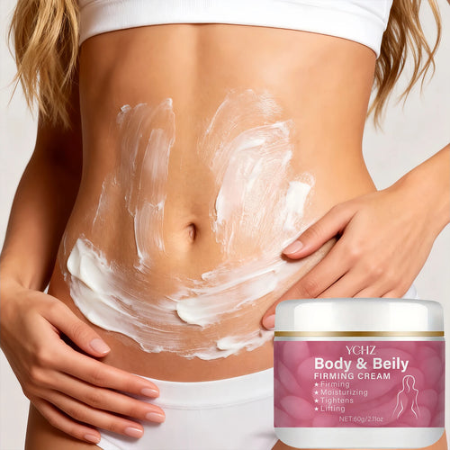 Abdominal Cream |   Rich in Collagen and Hyaluronic Acid, Moisturizing and Nourishing, Used for Firming and Smoothing Light Beige Skin, Light Beige Firming Cream for the Body 2.11 Oz/60G.