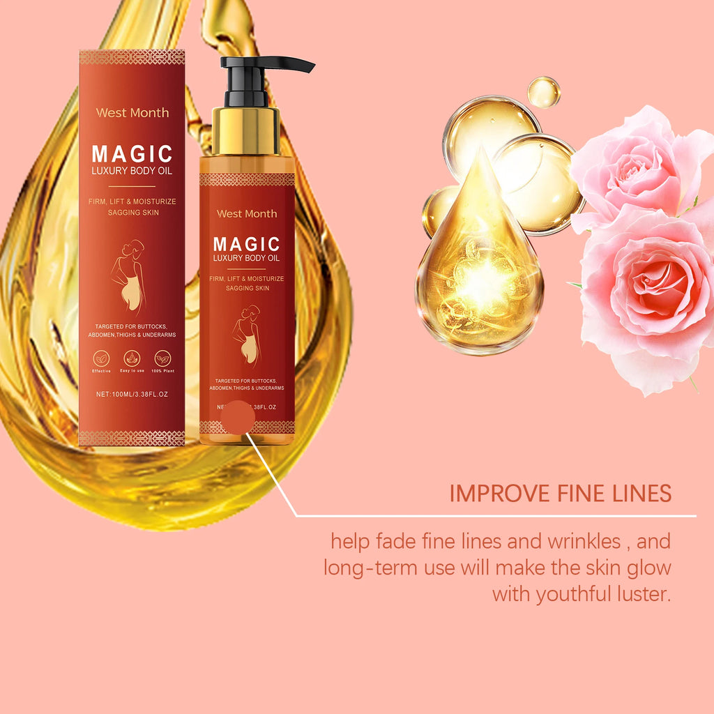 Tightening Moisturizing Oil Daily Care Nourishing Skin Softener for Tightening And Moisturize