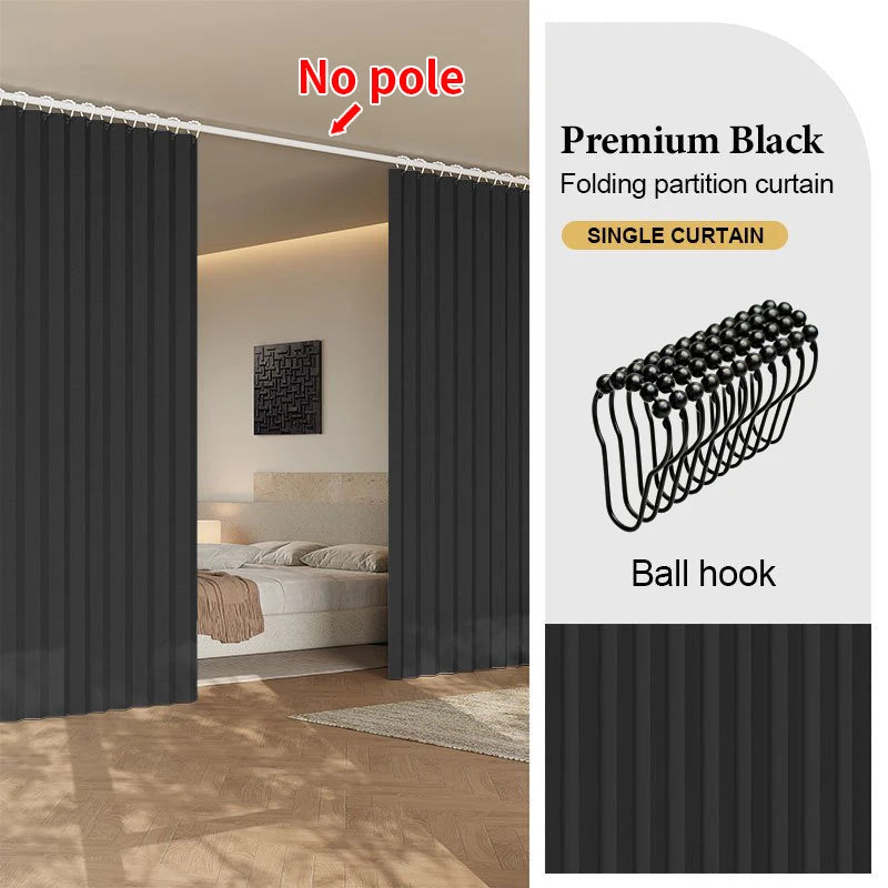 Privacy Partition Panel for Closet, Doorway and Office Corner Space Decor