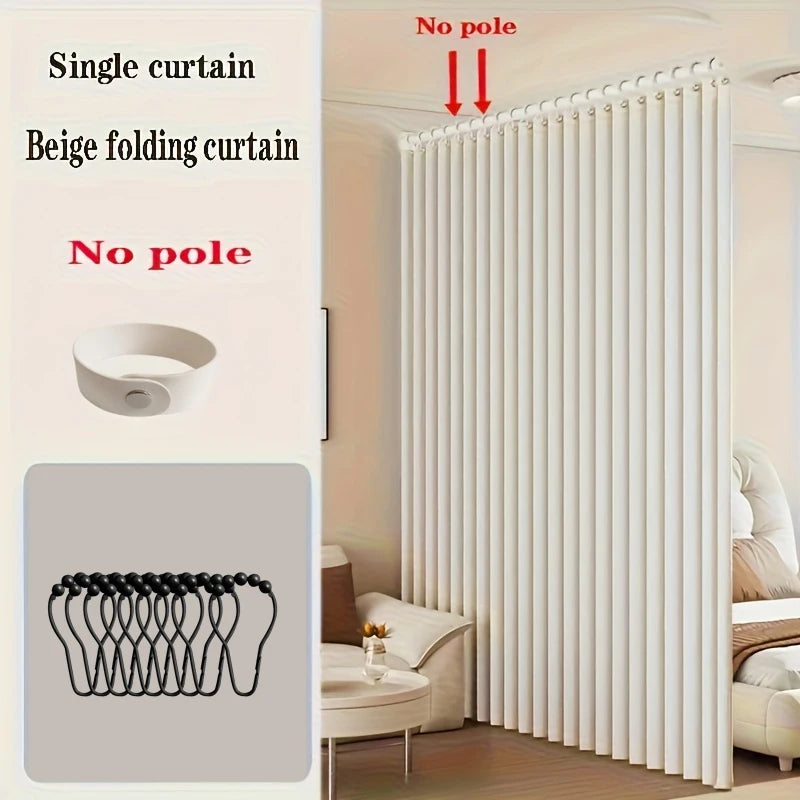 Privacy Partition Panel for Closet, Doorway and Office Corner Space Decor
