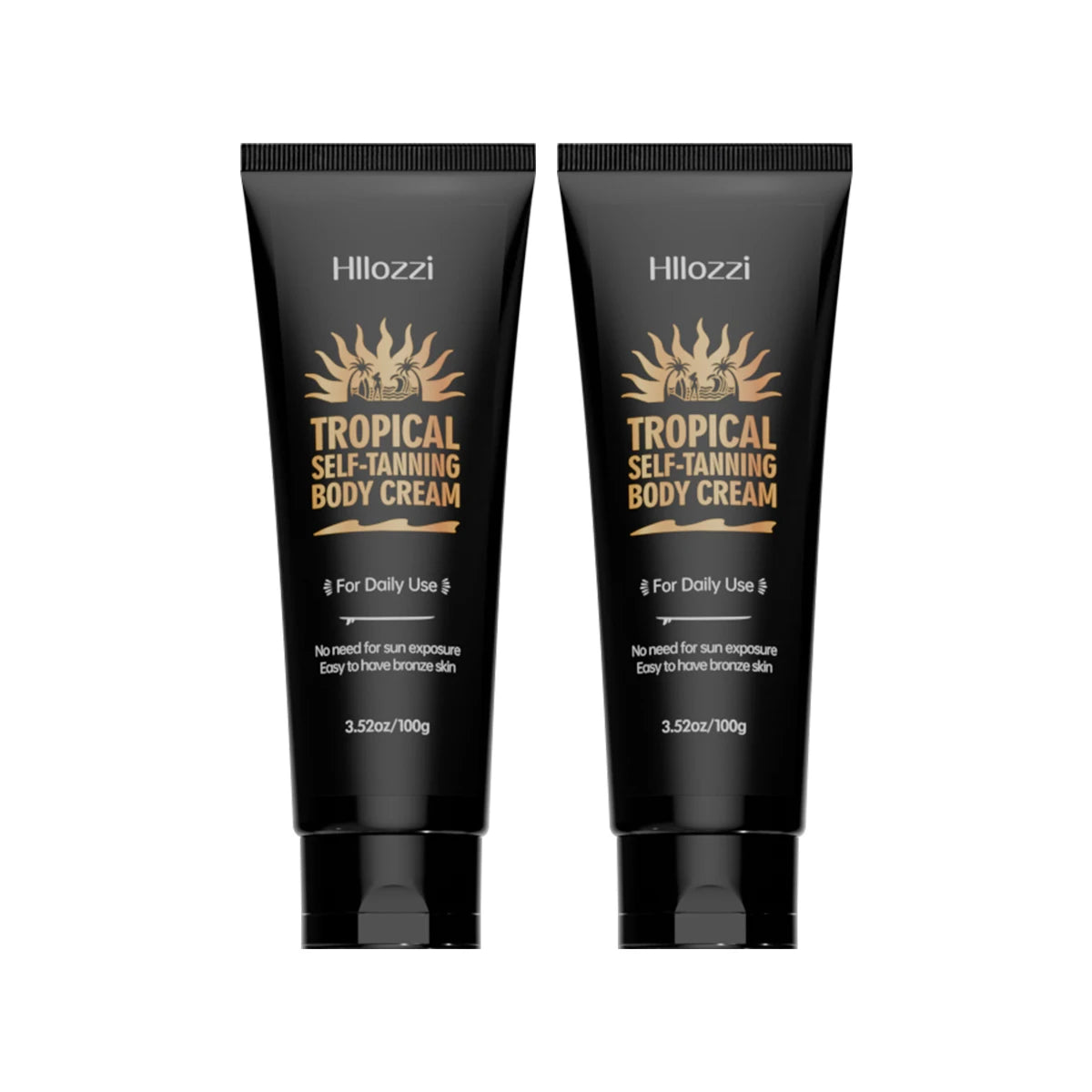 Lotion can be used on all parts of the face and body to hydrate and moisturize. faster and deeper tanning effects