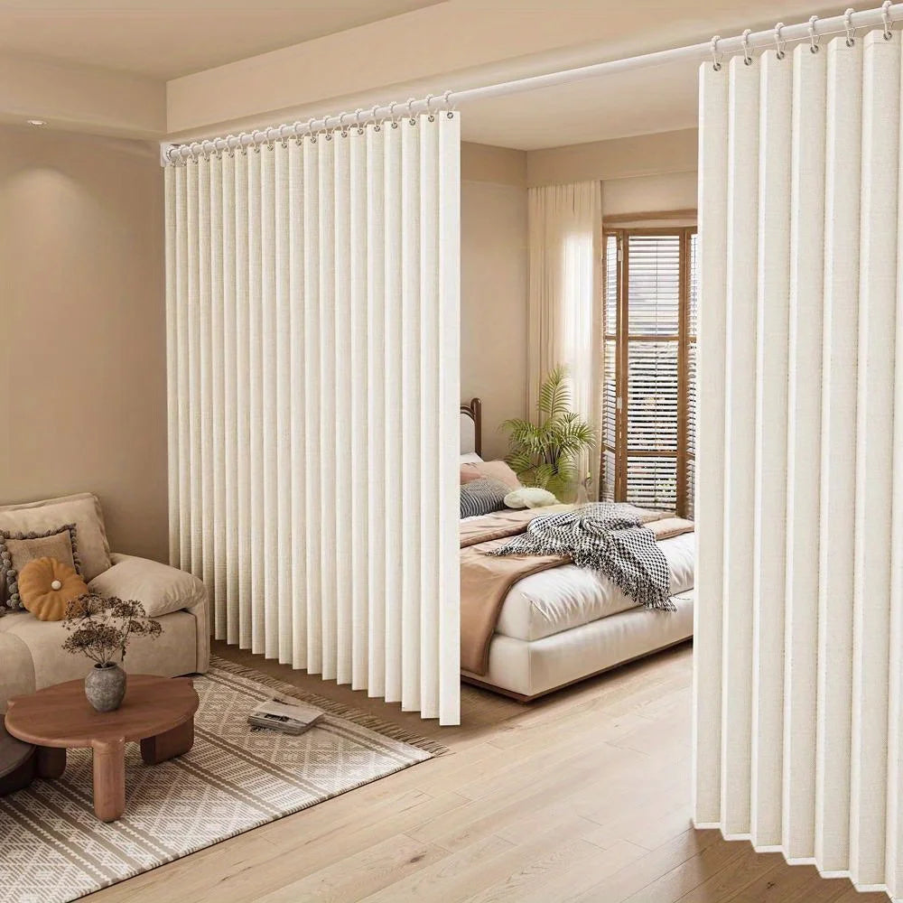 Privacy Partition Panel for Closet, Doorway and Office Corner Space Decor