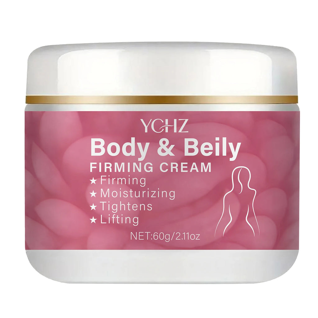 Abdominal Cream |   Rich in Collagen and Hyaluronic Acid, Moisturizing and Nourishing, Used for Firming and Smoothing Light Beige Skin, Light Beige Firming Cream for the Body 2.11 Oz/60G.