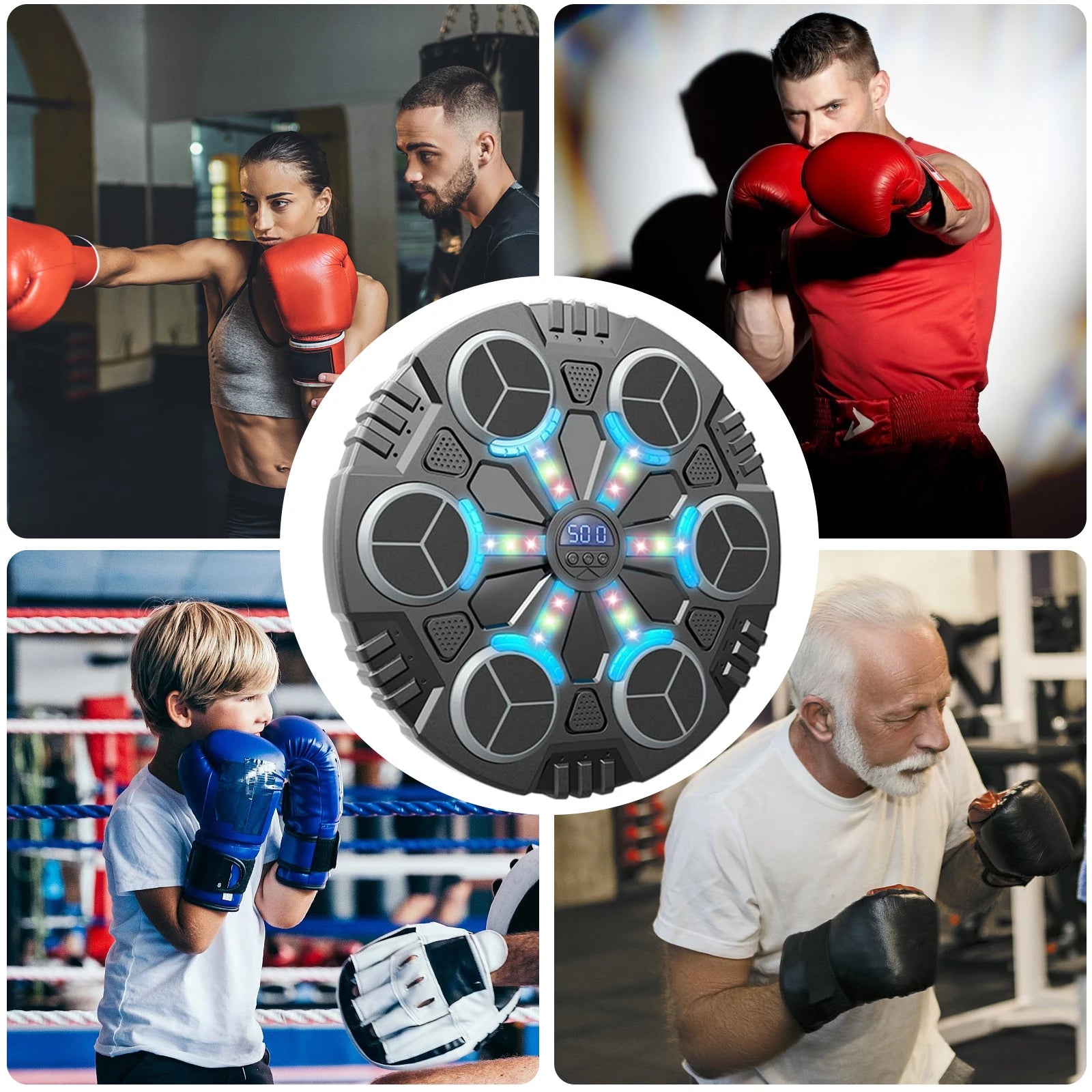 Kids Smart Bluetooth Music Boxing Trainer