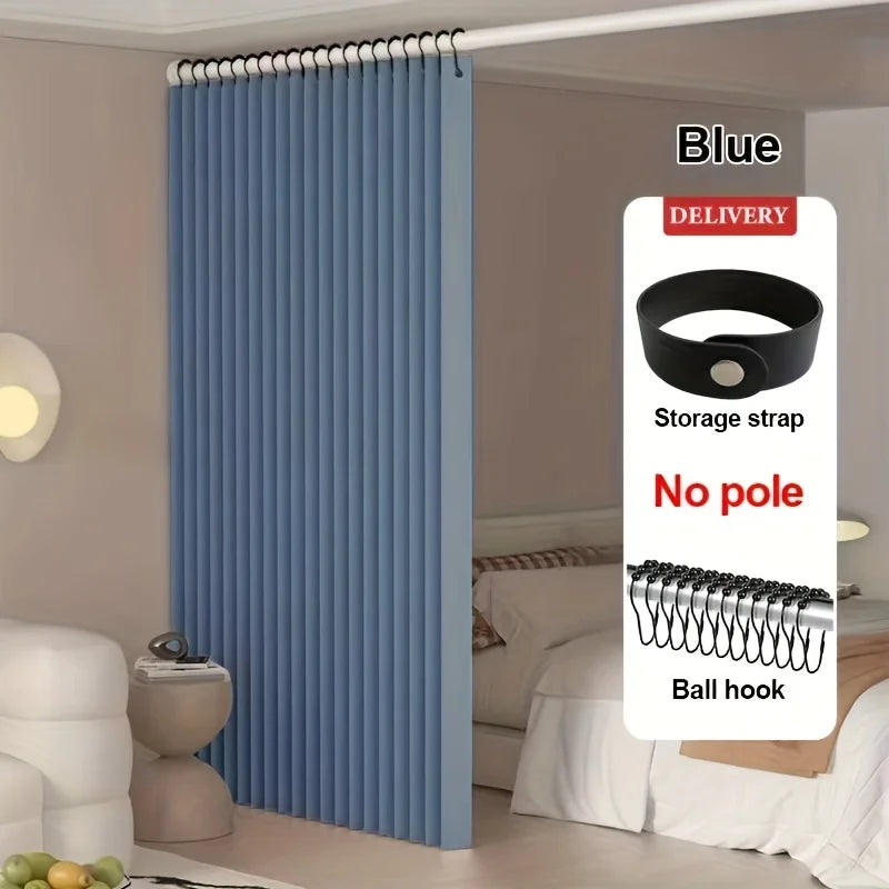 Privacy Partition Panel for Closet, Doorway and Office Corner Space Decor