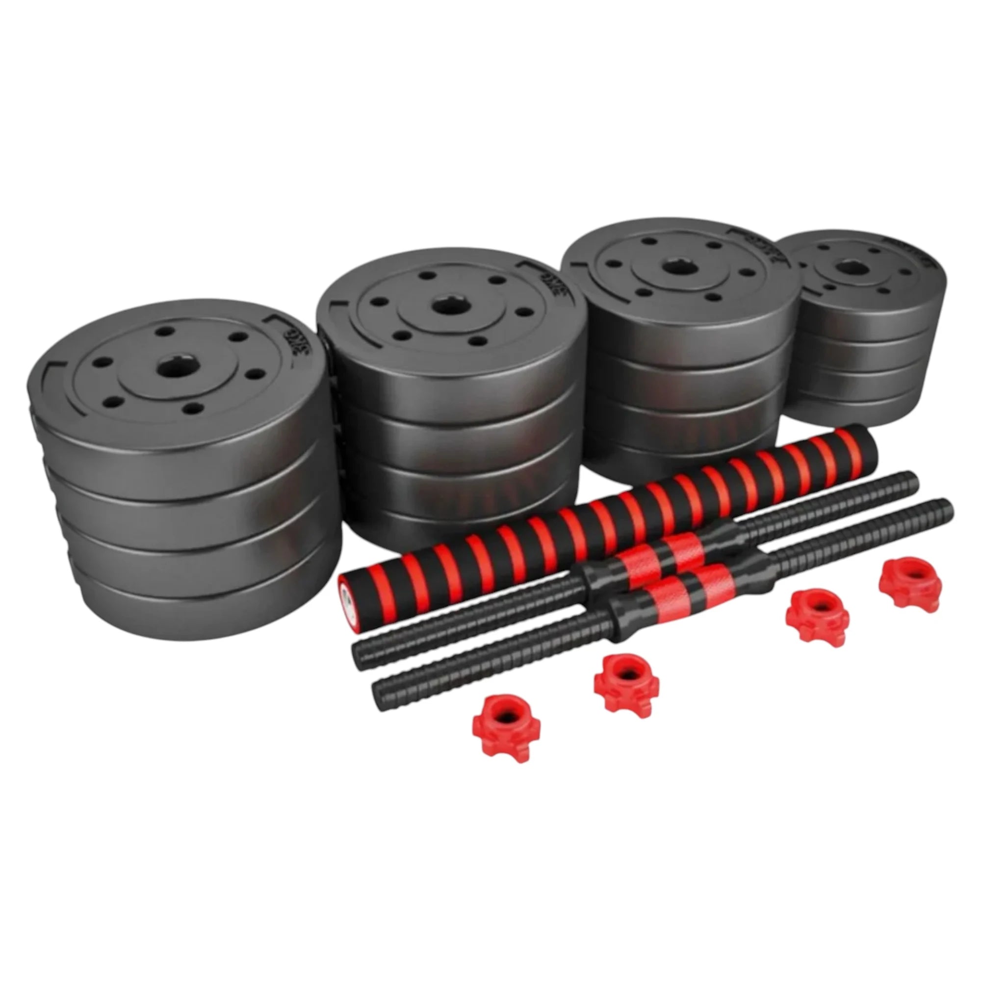 Adjustable Dumbbells 2 in 1 Set by Mikomika, weights 10-30KG