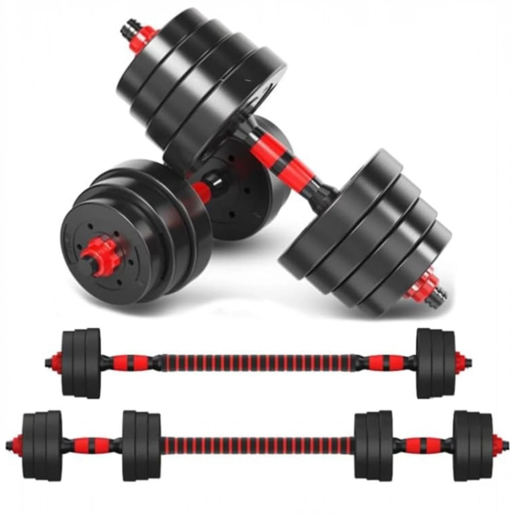 Adjustable Dumbbells 2 in 1 Set by Mikomika, weights 10-30KG
