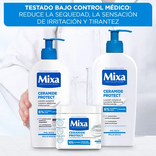 Protect body cream and/or lotion for dry skin