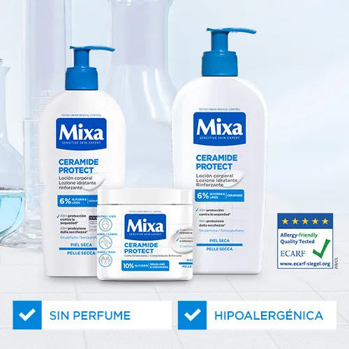 Protect body cream and/or lotion for dry skin