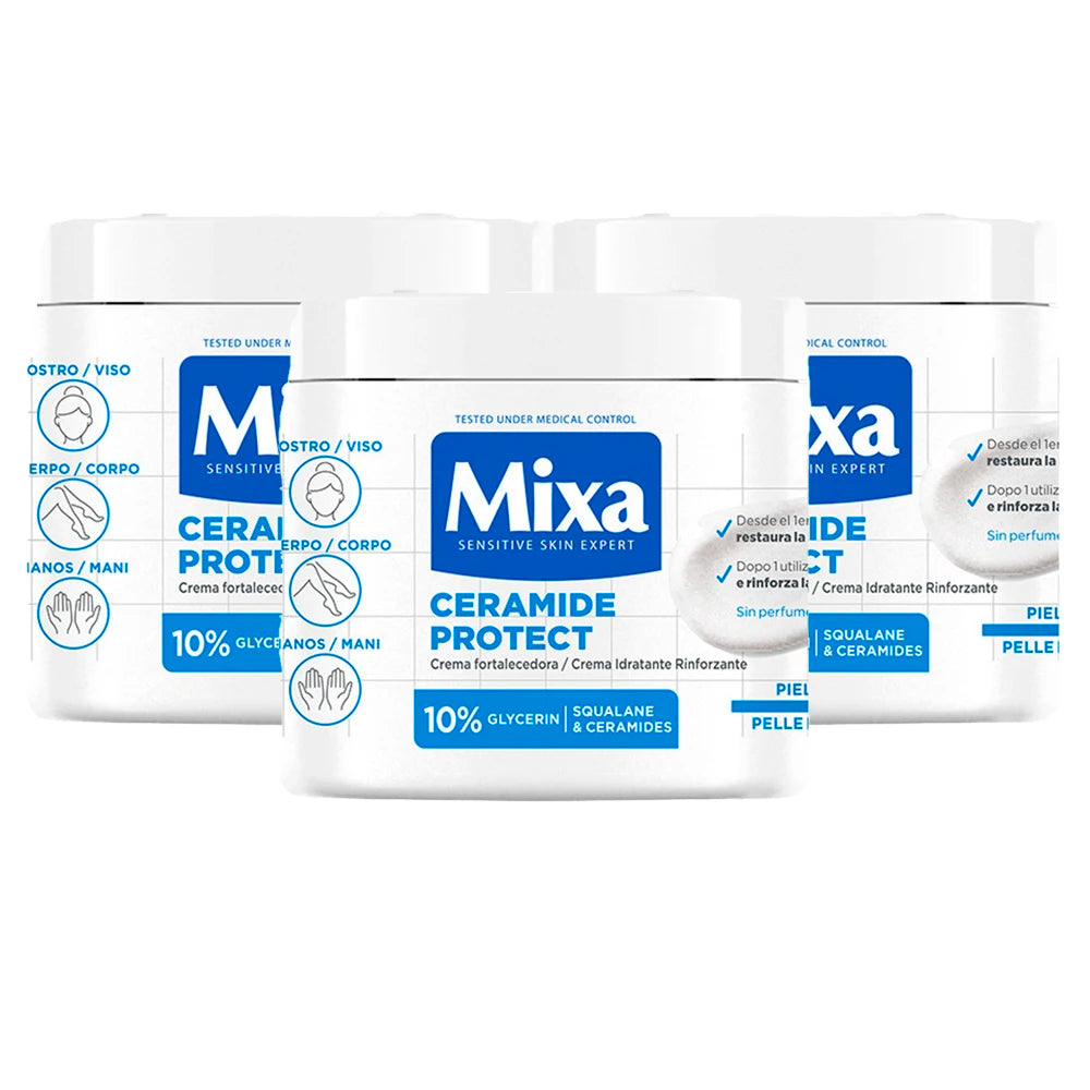 Protect body cream and/or lotion for dry skin