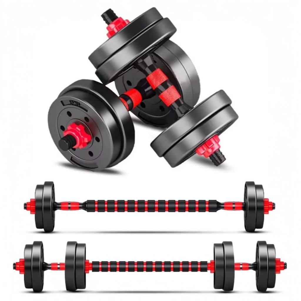 Adjustable Dumbbells 2 in 1 Set by Mikomika, weights 10-30KG