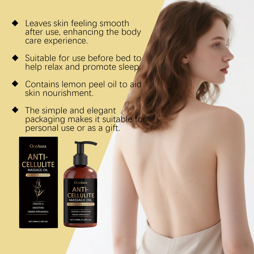 Oil Anti Cellulite Improve Sagging Tightening Nourishing Dry Skin Brightening Body Hydrating Massage Essential Oil