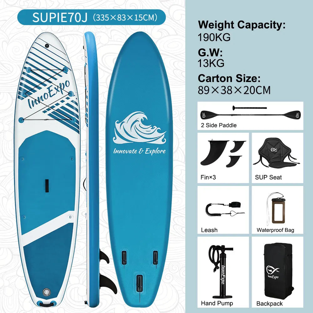 Stand Up Paddle Board Paddleboard Surfboard Surf Sup Board Non-Slip Water Sport ISUP Paddleboard