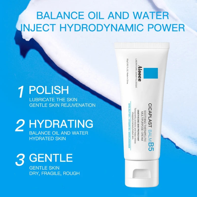 Crema Facial Reparadora de Vitamina B5 con Niacinamida, 80 g