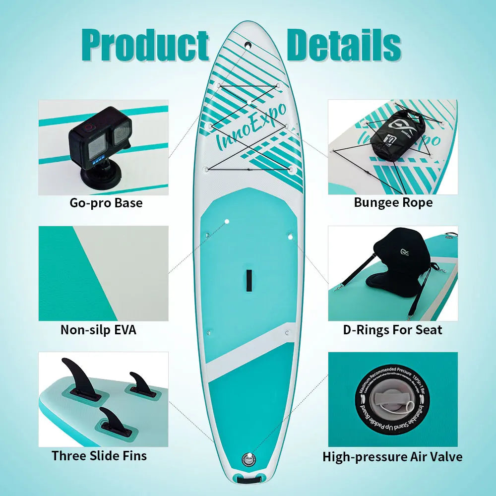 Stand Up Paddle Board Paddleboard Surfboard Surf Sup Board Non-Slip Water Sport ISUP Paddleboard