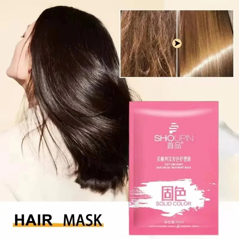 5 Seconds Repair Damaged Frizzy Hair Soft Smooth Shiny Nutrition Deep Moisturize Nourishing Hair Care