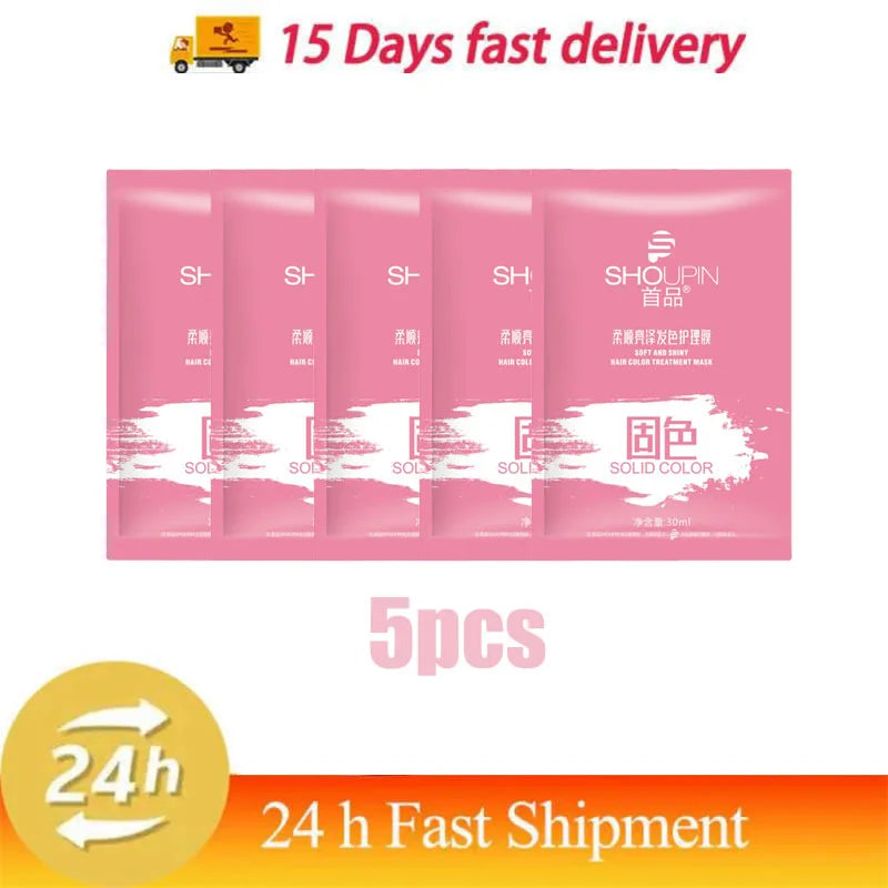 5 Seconds Repair Damaged Frizzy Hair Soft Smooth Shiny Nutrition Deep Moisturize Nourishing Hair Care