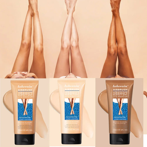 116ml Leg Makeup Waterproof Long Lasting Body Foundation Even Skin Tone Medium Bronze Tanning Cream Anti-Transfer