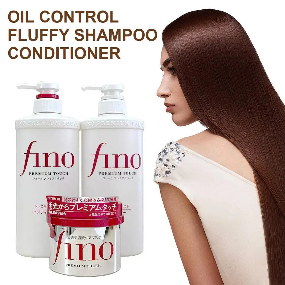 Set de Cuidado Capilar Fino Premium Touch, 550 ml, Colágeno y Queratina