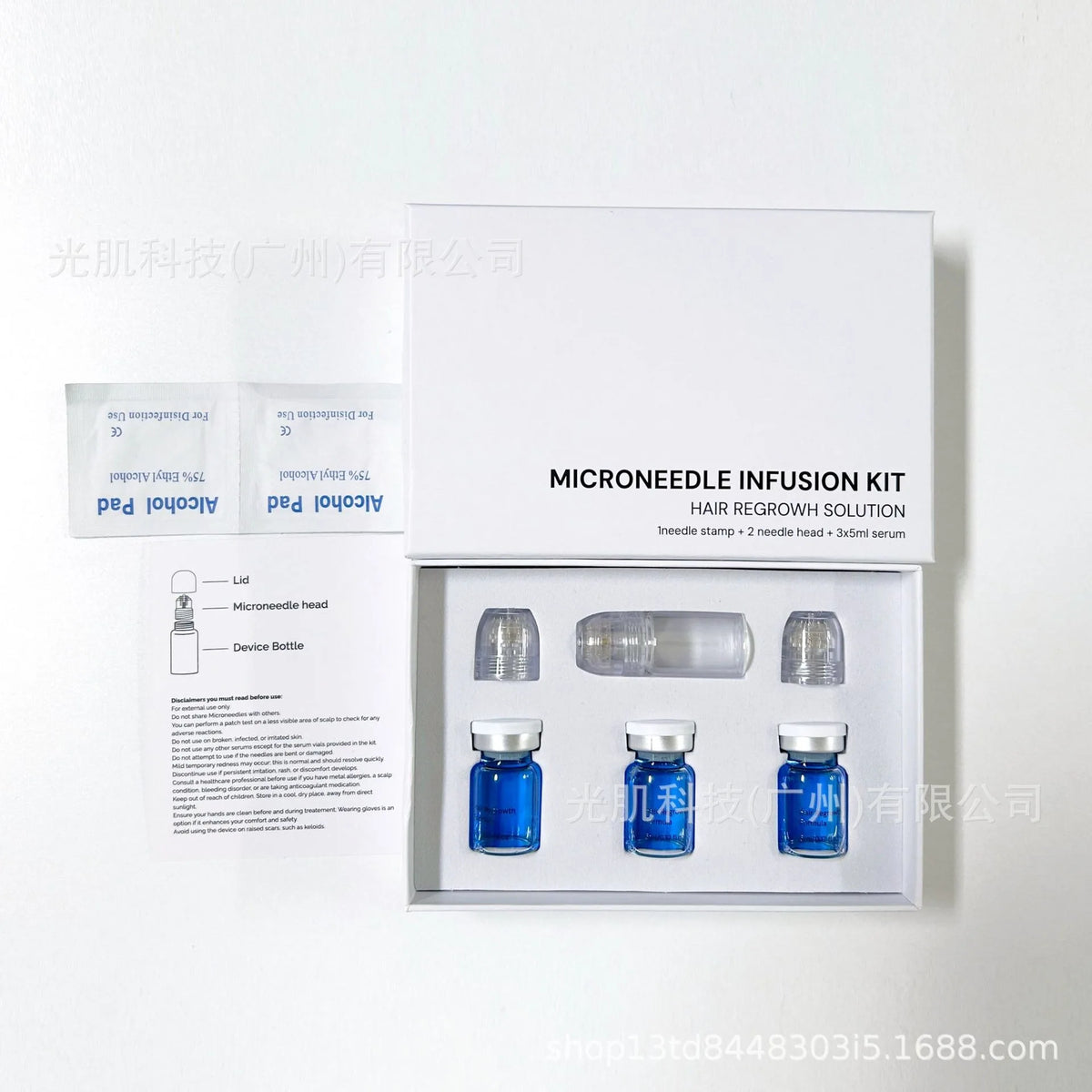 Sérum Capilar de Infusión con Microagujas para el Crecimiento y el Cuidado del Cuero Cabelludo