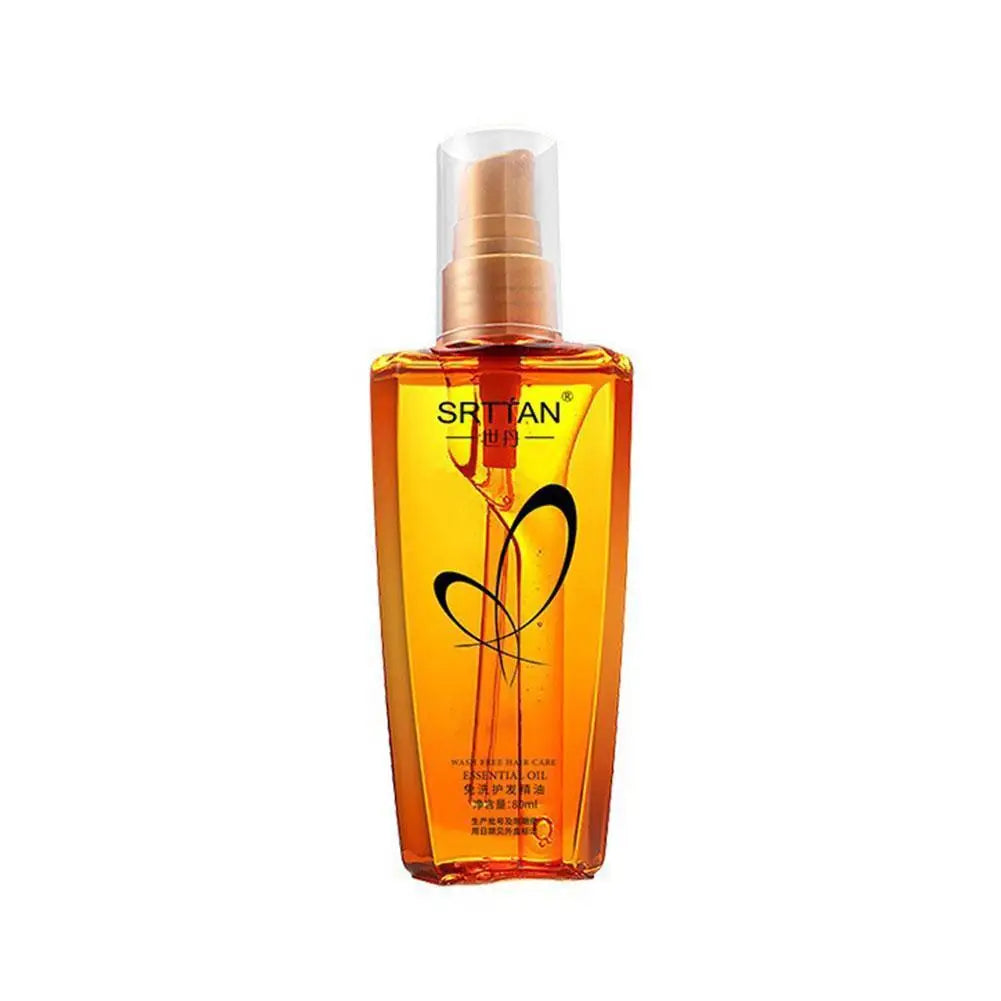 Moroccan Argan Oil Hair Serum Lightweight Hair Oil Mist For Split End Frizzy Hair Flyaways Gloss Shine Repair Hair Oil Smooth