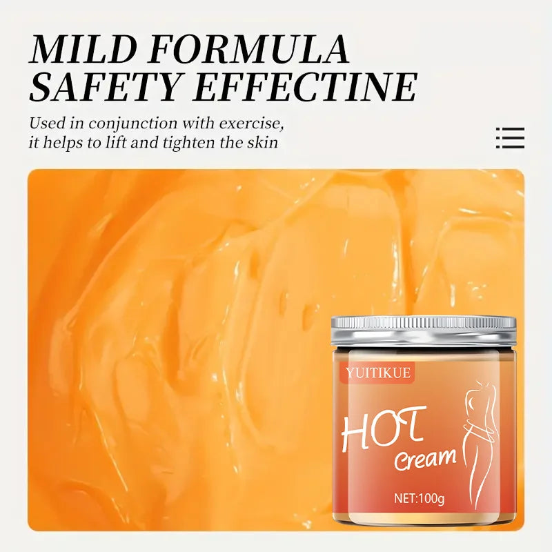 Crema Corporal de Sensación Cálida e Hidratante, 100 g