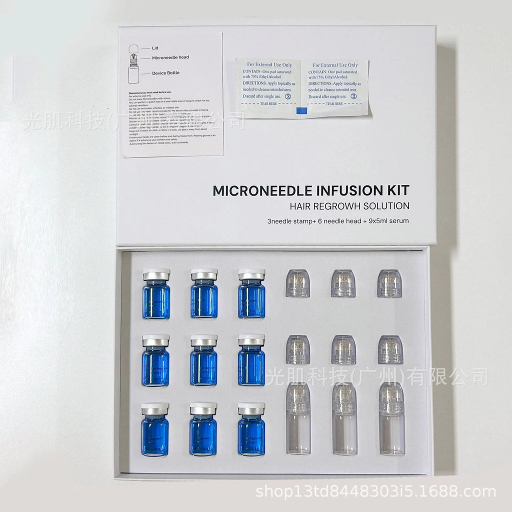 Sérum Capilar de Infusión con Microagujas para el Crecimiento y el Cuidado del Cuero Cabelludo
