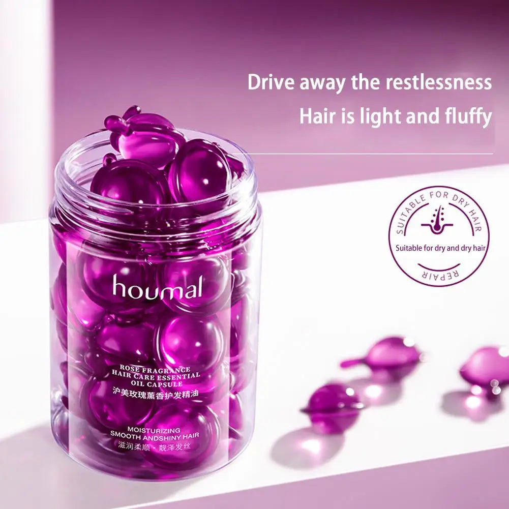 Capsule Rose Fragrance/Argan Oil Repairs Damaged Hair
