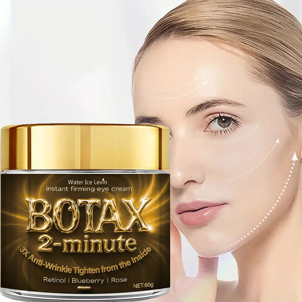 Crema Facial Hidratante con Retinol y Veneno de Abeja, 60 g