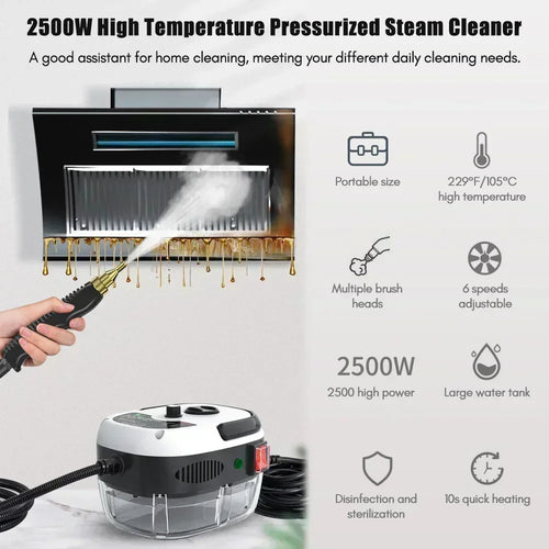 2500W Jet Washer Machine for Home Car Kitchen Air Conditioner