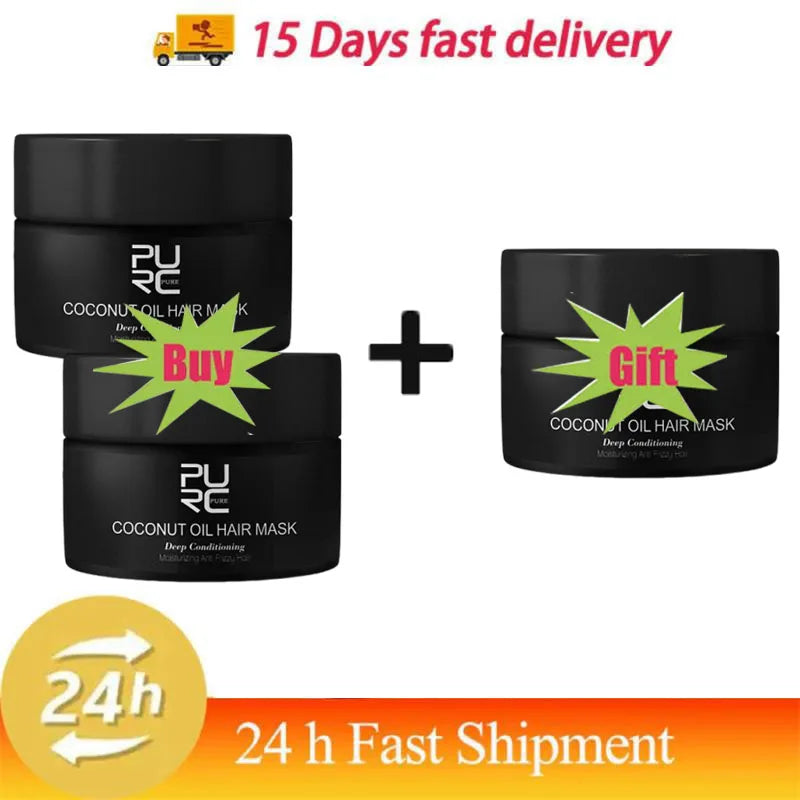 5 Seconds Repair Damaged Frizzy Hair Soft Smooth Shiny Nutrition Deep Moisturize Nourishing Hair Care