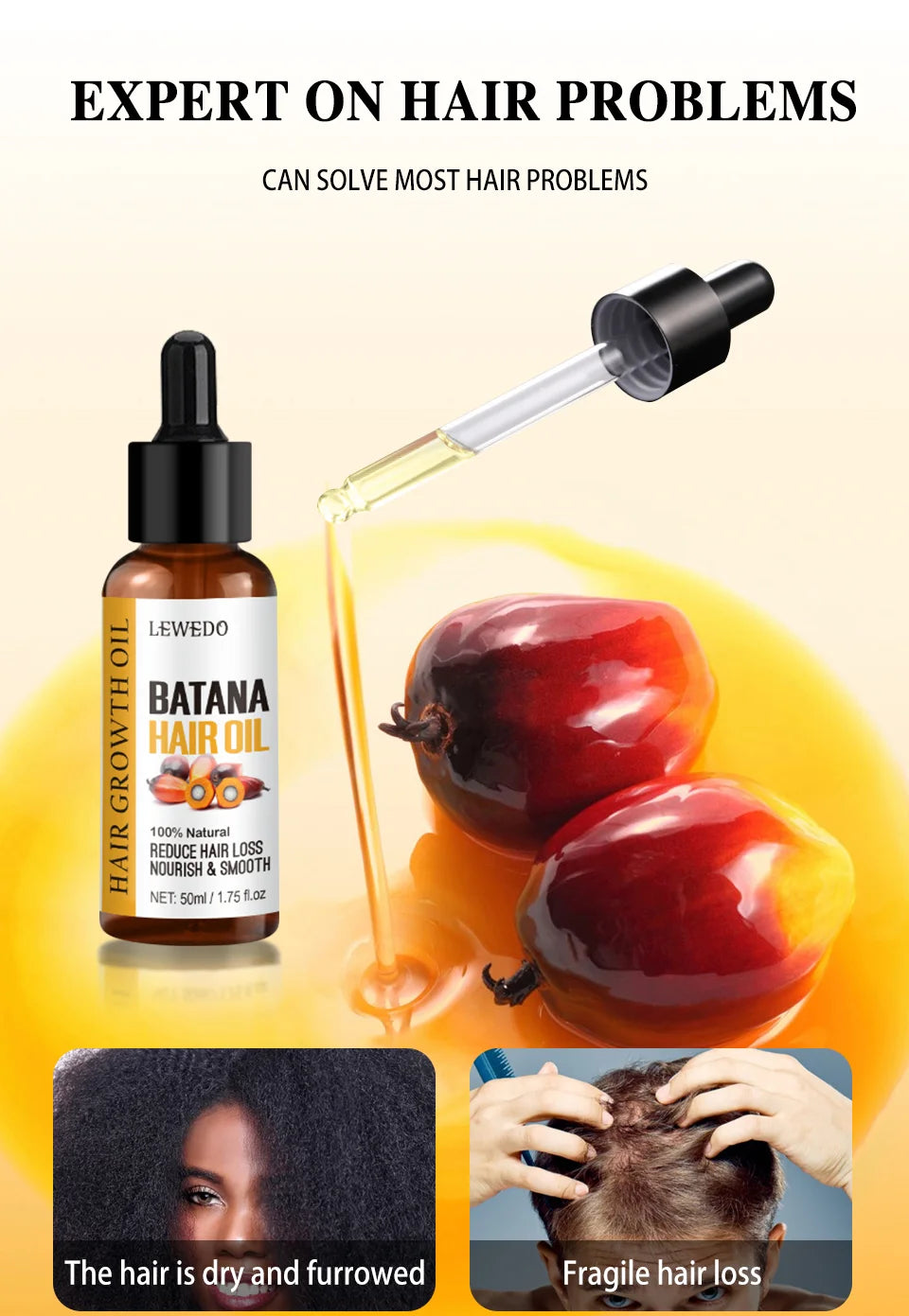 Tratamiento Capilar con Aceite de Batana para Nutrir y Reparar el Cabello