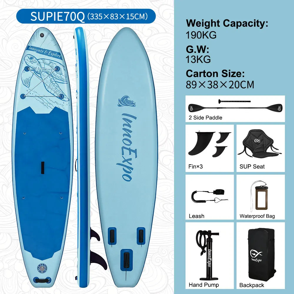Stand Up Paddle Board Paddleboard Surfboard Surf Sup Board Non-Slip Water Sport ISUP Paddleboard