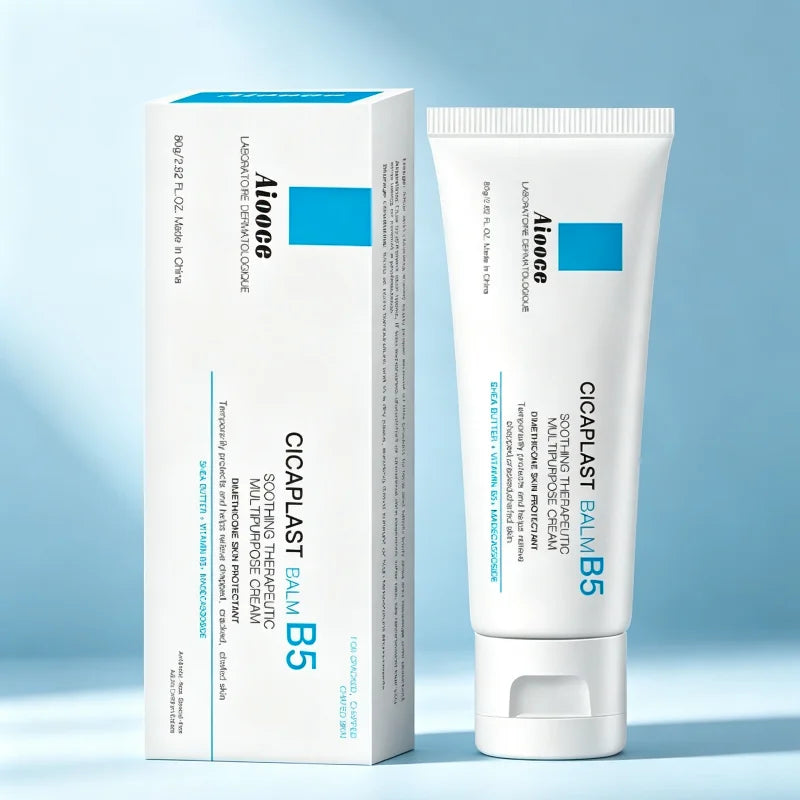 Crema Facial Reparadora de Vitamina B5 con Niacinamida, 80 g
