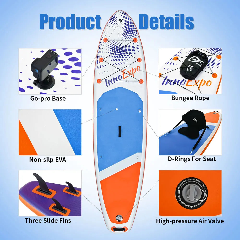Stand Up Paddle Board Paddleboard Surfboard Surf Sup Board Non-Slip Water Sport ISUP Paddleboard