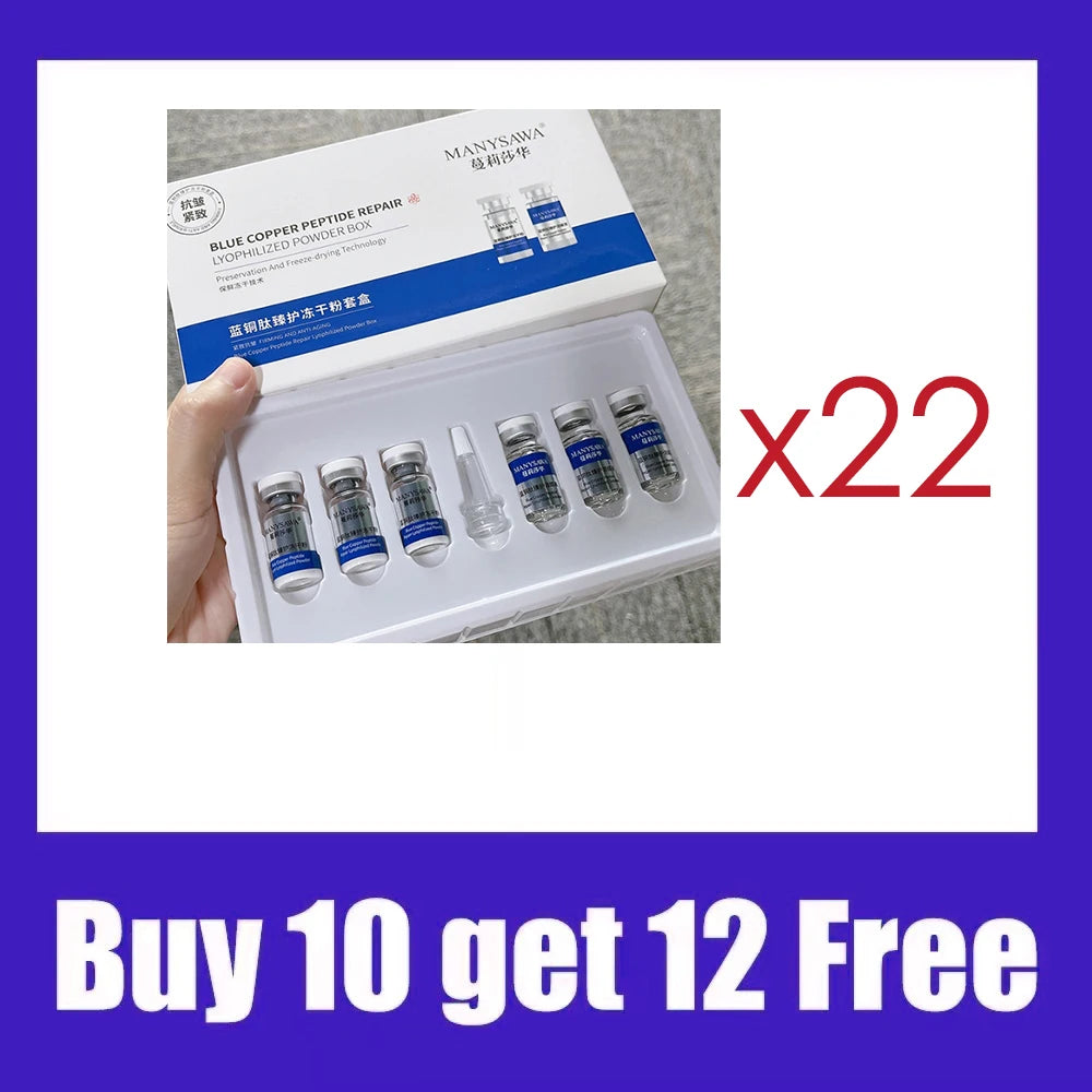 Box Freeze-dried Firming Essence Anti Aging Shrinks Pores Face Serum Skin Care Set