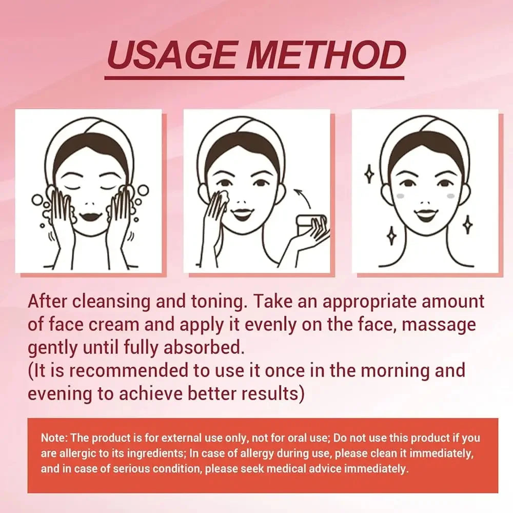Crema Facial Hidratante y Reafirmante, 30 ml