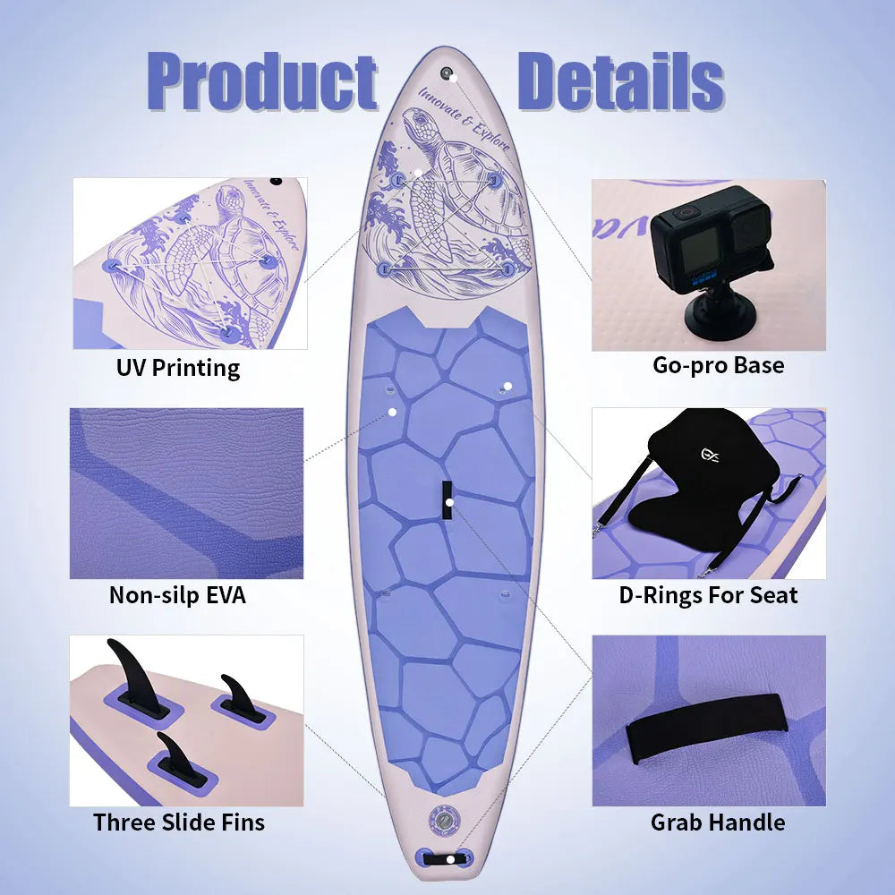 Stand Up Paddle Board Paddleboard Surfboard Surf Sup Board Non-Slip Water Sport ISUP Paddleboard