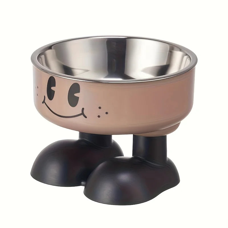 Bowl Stainless steel Food Water Bowls Raised No Spill Pet Feeder bowl for Puppy
