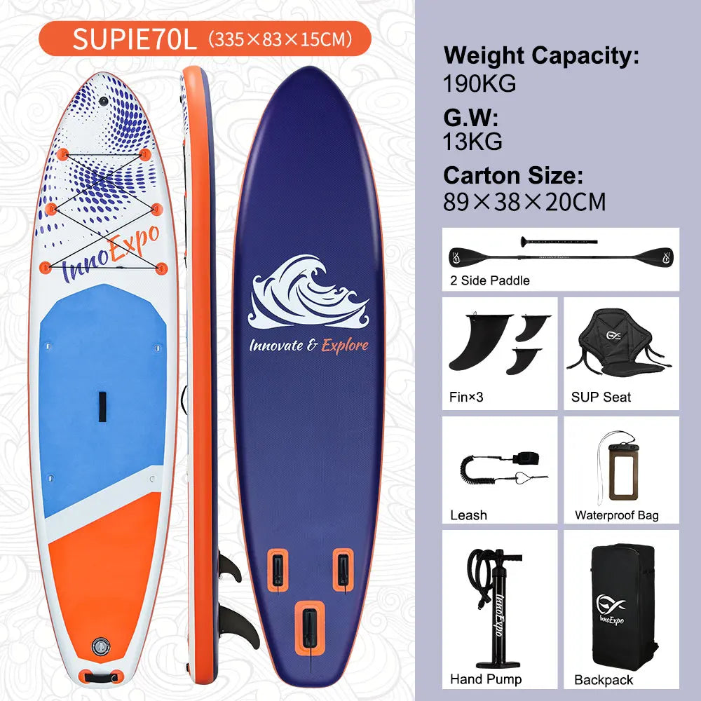 Stand Up Paddle Board Paddleboard Surfboard Surf Sup Board Non-Slip Water Sport ISUP Paddleboard