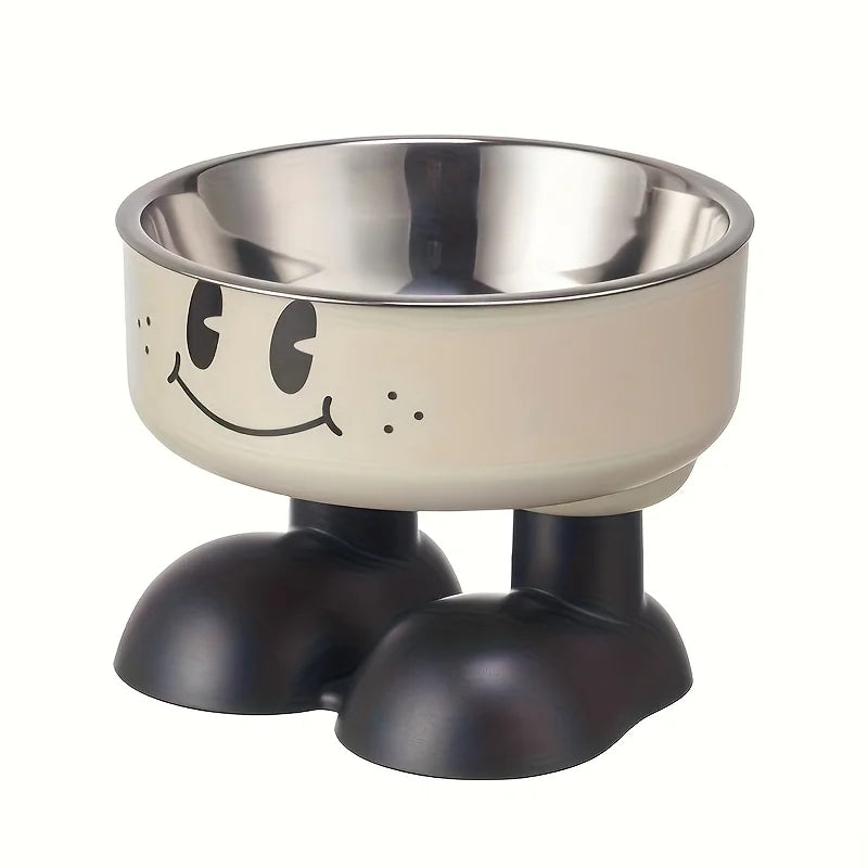 Bowl Stainless steel Food Water Bowls Raised No Spill Pet Feeder bowl for Puppy