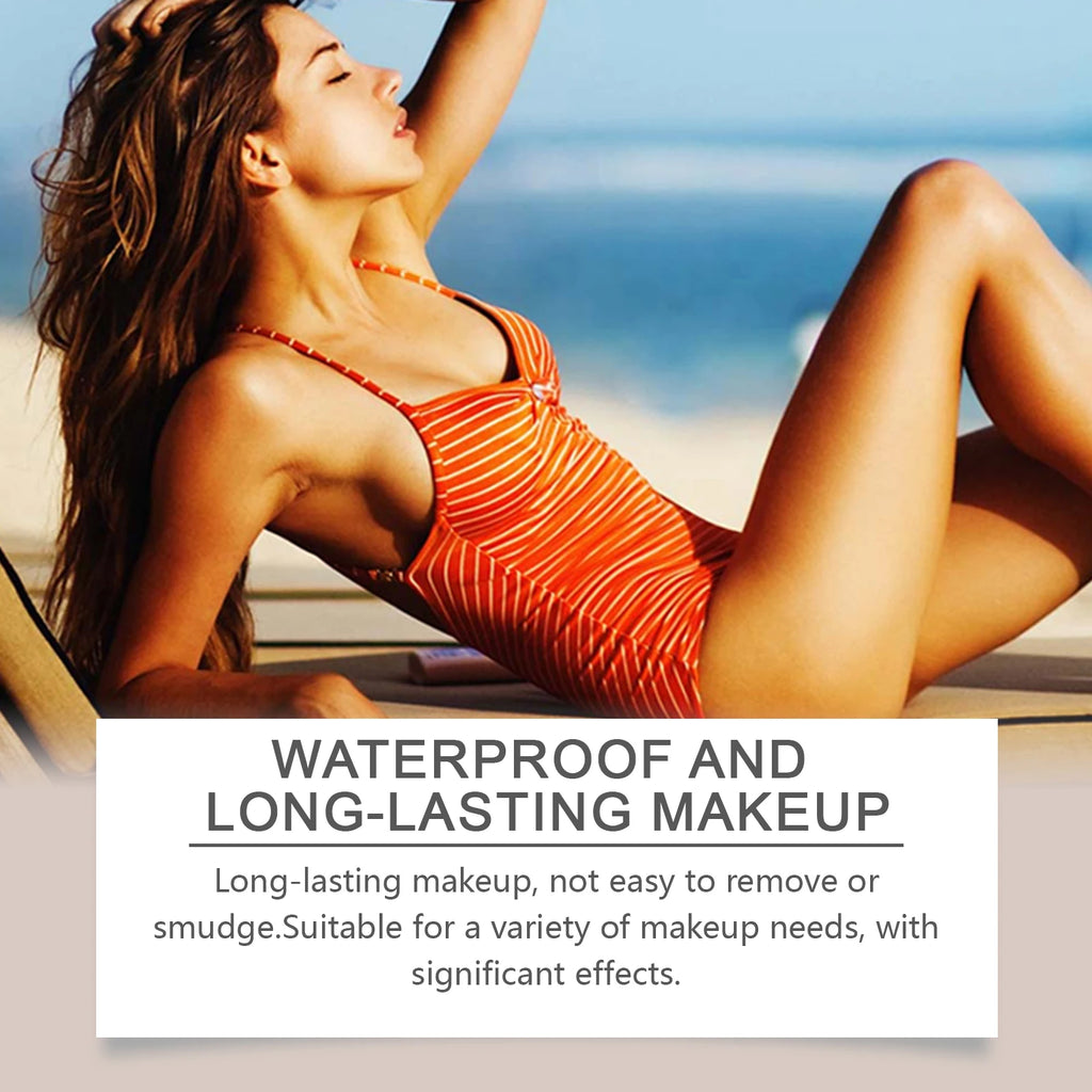 Instant Body Bronzer Foundation Makeup Cream Sun-Kissed Glow Bronzing Tint with Hyaluronic Acid Blurring Body Luminizer 100ml