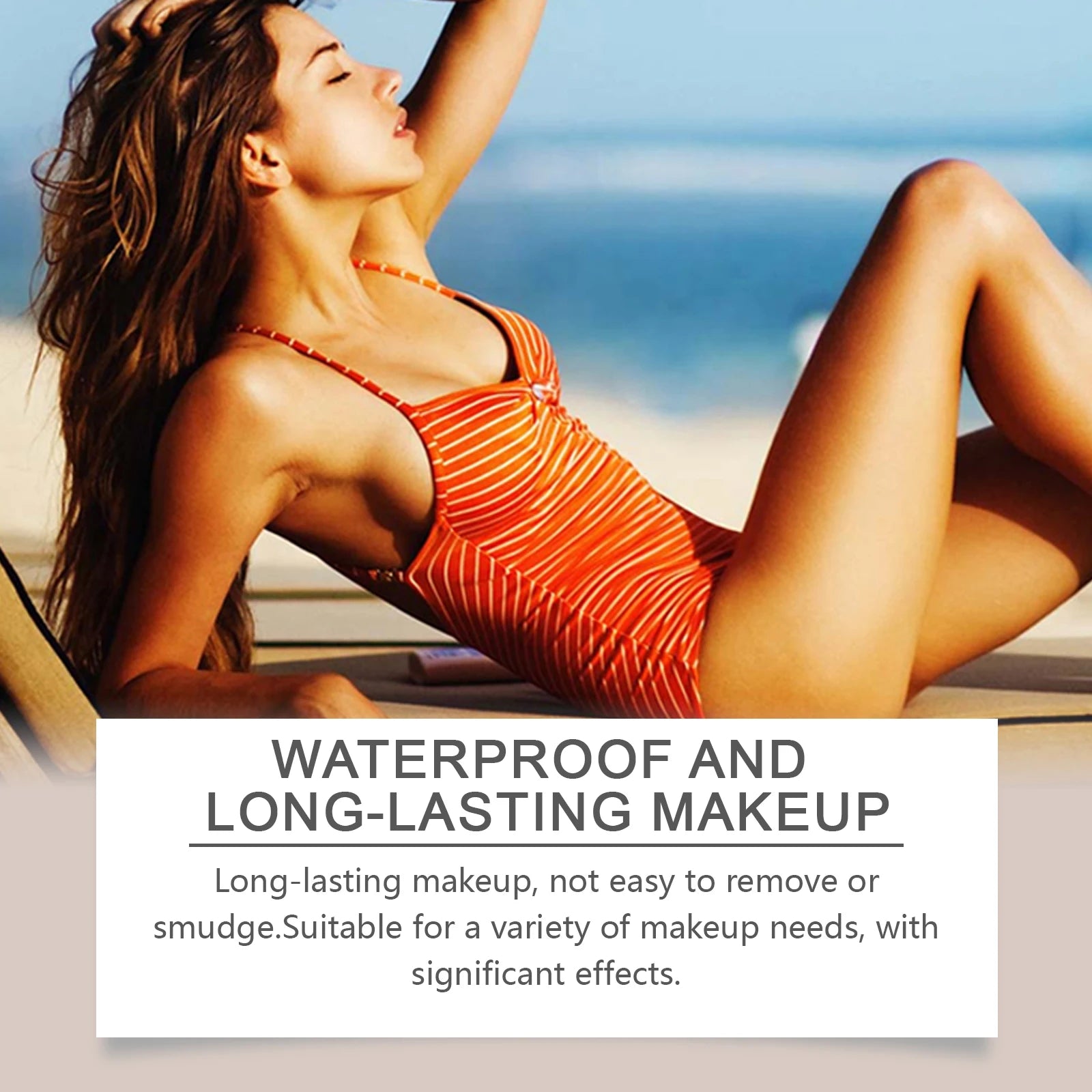 Instant Body Bronzer Foundation Makeup Cream Sun-Kissed Glow Bronzing Tint with Hyaluronic Acid Blurring Body Luminizer 100ml