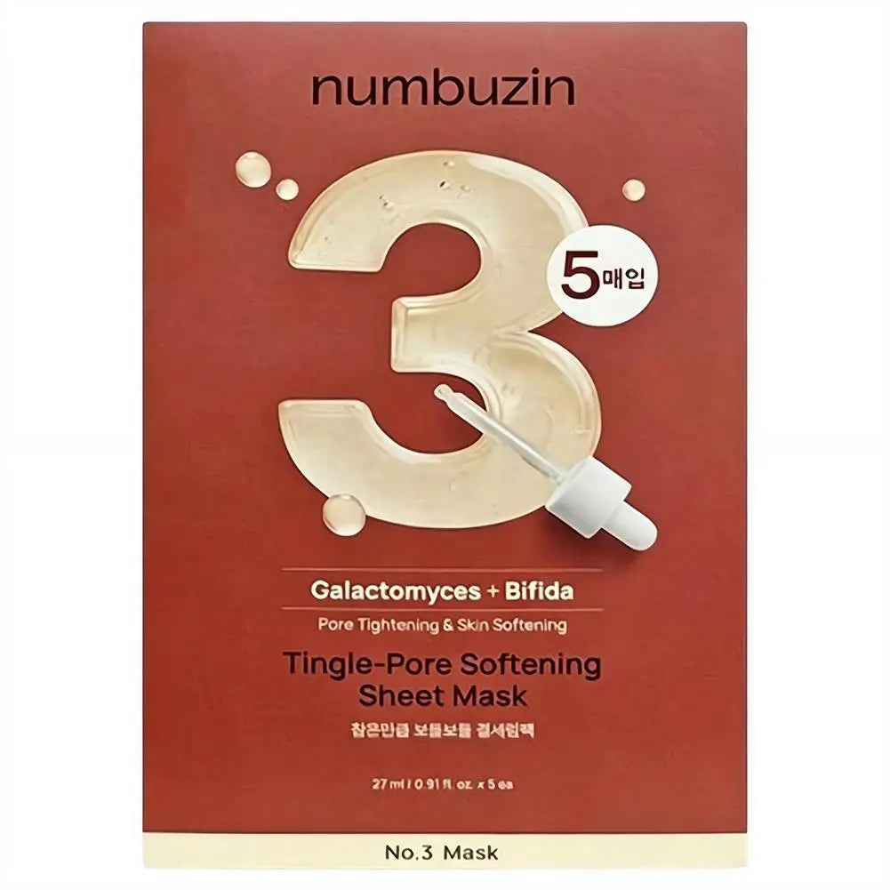Mask No.1 Active Clear, No.2 Plumping, No.3 Tingle-Pore, No.4 Soothing, No.5 Vitamin C, No.9 Lifting Face Mask