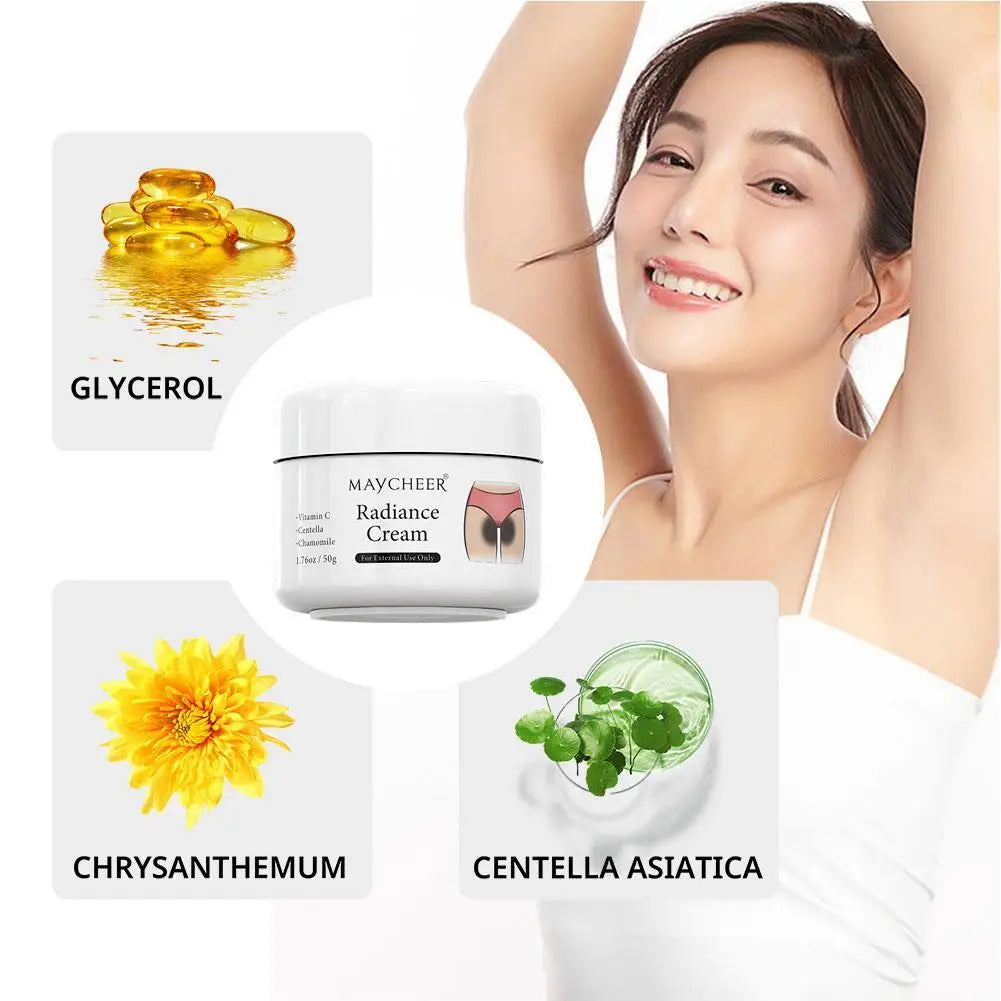 Crema Corporal Hidratante para Unificar el Tono de la Piel, 50 g