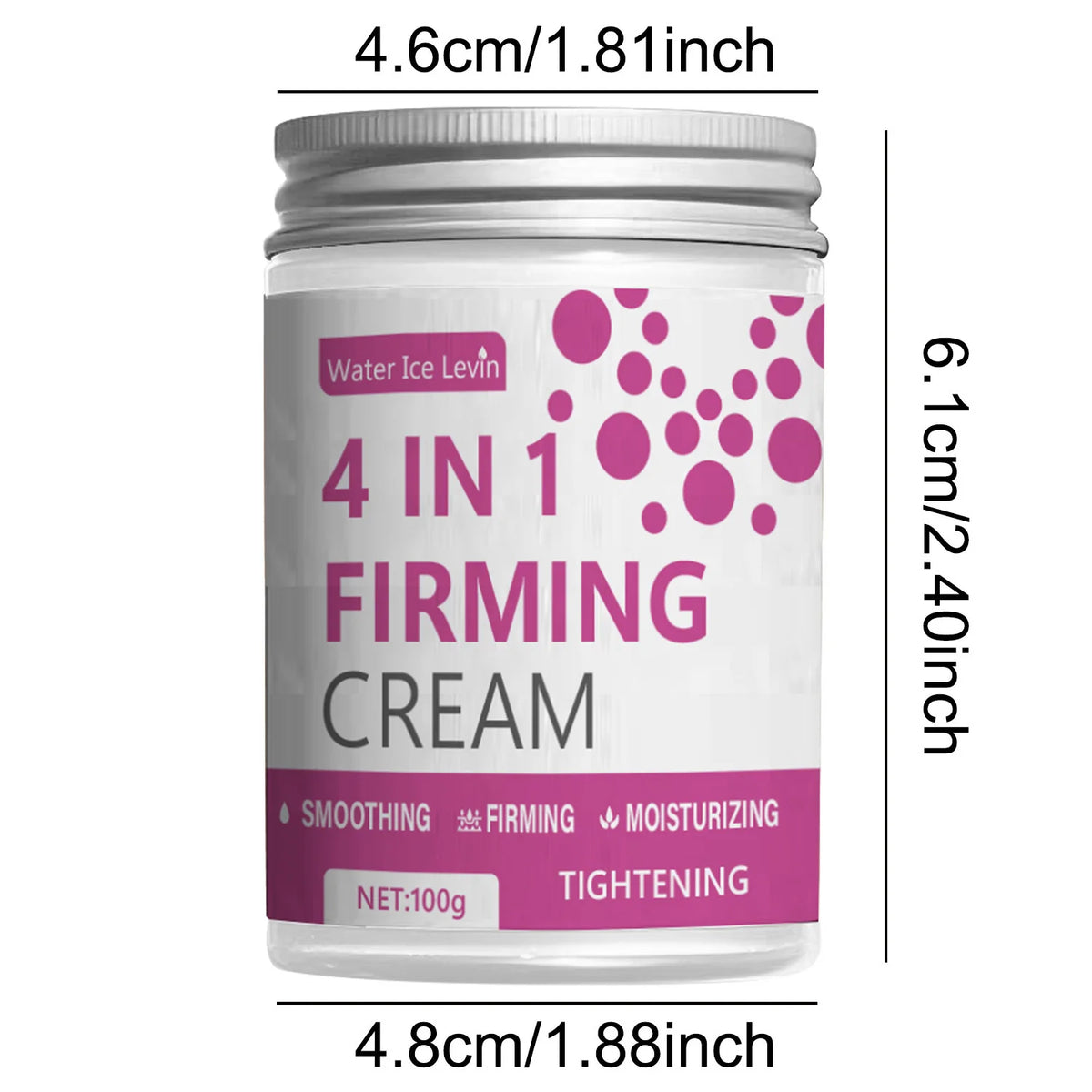 Crema Corporal Hidratante con Jengibre, Aloe Vera y Café, 100 g