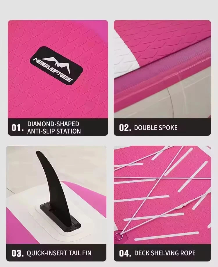 Inflatable Paddle Board/SUP Board/Water Sports Board With Anti-slip Surface